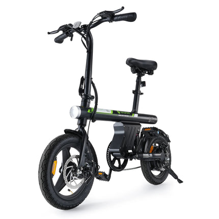 isinwheel  U1 adult electric bike 250W motor 36V 7.8Ah battery city commuter electric bike 14 inch tire city electric bike