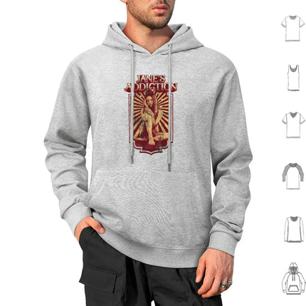 Janes Addiction Hoodie cotton Long Sleeve Crackerman Janes Addiction Janes Addiction Janes Addiction Sale Band Perry