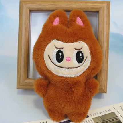 LABUBU New Monster Plush Key Chain Bag Decoration Accessories Plush Doll Bag Pendant Decoration Keychain Women Girls Gifts
