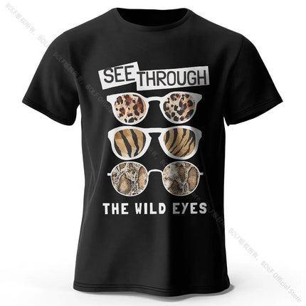 Trendy Cotton Printed T-Shirt for Men & Women, Cartoon Graphic Tee with Soft Fabric, Casual Summer Streetwear