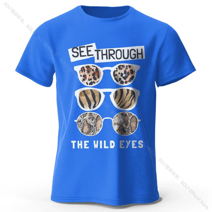 Trendy Cotton Printed T-Shirt for Men & Women, Cartoon Graphic Tee with Soft Fabric, Casual Summer Streetwear