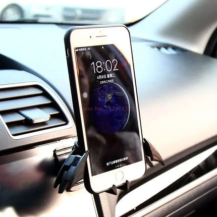 High Quality Batman Gravity Buckle Type Car Phone Holders Air Outlet Navigation Support Frame Suitable For All 4-6.5 Inch Device