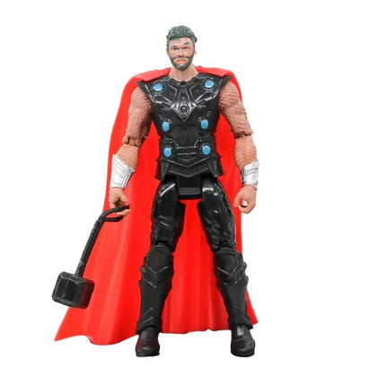 Avengers Hero Iron Man Spider Man Captain Marvel Thanos Deadpool Hulk Loki Action Figures Model Dolls Christmas Gifts Kids Toys