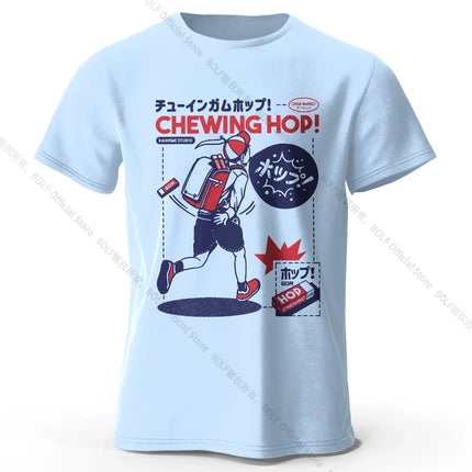 Japanese Snacks Hand-drawn Print T-shirt - Kawaii Food Illustration Design for Men Women Soft Cotton Top