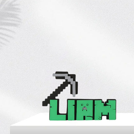 1pc pixel pickaxe ornament, creative design, home and daily necessities decoration, preferred holiday gift
