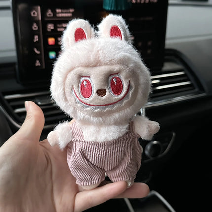 LABUBU New Monster Plush Key Chain Bag Decoration Accessories Plush Doll Bag Pendant Decoration Keychain Women Girls Gifts