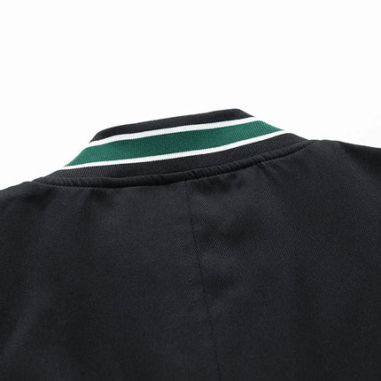 Plus Size Baseball Jacket Men Fashion Casual Patchwork Jacket Coat Male Varsity Jacket Coat Big Size 7XL 8XL 9XL10XL