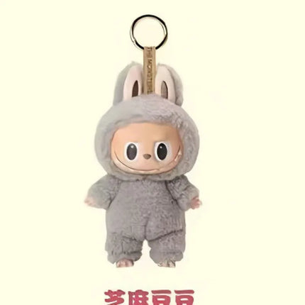 POP MART LABUBU Rab plush doll clothes vinyl doll macaron blind box pendant