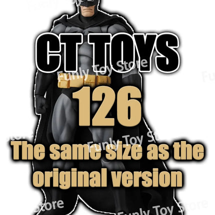 Hot New Ct Toys Batman Mafex 126 Dc Bat Man Figure Shf Anime Action Figure Figurine Statue Model Customized Gifts Kids Toys