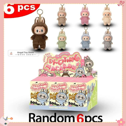 For Labubu V3 V2 Monsters Big Into Energy Series Vinyl Pendant Blind Box Figurine Tabletop Ornament Kawaii Doll Birthday Gifts
