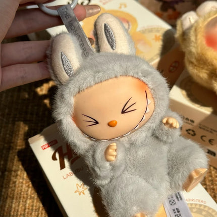 Genuine 2nd Generation Series Vinyl Pendant Doll Model Toys Cute The Monster Keychain Toy Christmas Gift