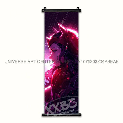 Marvel Poster Black Panther Home Decor The Avengers Wall Art Venom Hanging Painting Spider Man Scrolls Picture Wolverine Mural
