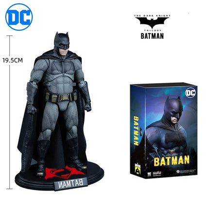 Justice League Ben Batman Action Figure Superman Batman Wonder Woman Aquaman Mera Anime Toys Collection Models Toys Gift