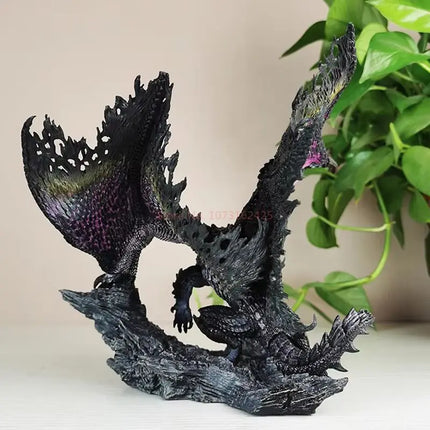 21cm Monster Hunter Anime Figure Gore Magala Figures Juvenile Gulong Figurine Model Statue Doll Collection Decoration Toys Gift