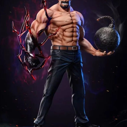 26cm Anime One Piece Figures Monkey D Garp Standing Posture GK Sculpture Scene Action Figurine PVC Ornament Toy Gift Model Decor