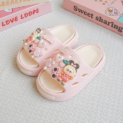 New Popular , Versatile Eva Slippers for Girls, Fashionable Double Soft-Soled Non-Slip Sandals