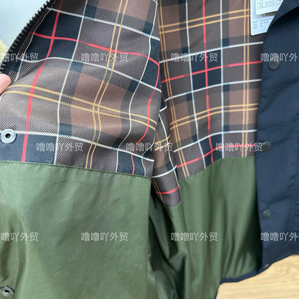 Japanese Version Of B@r X SORA Joint Color Matching Jacket Jacket Wax-free Hunting Top Men's And Women's Models