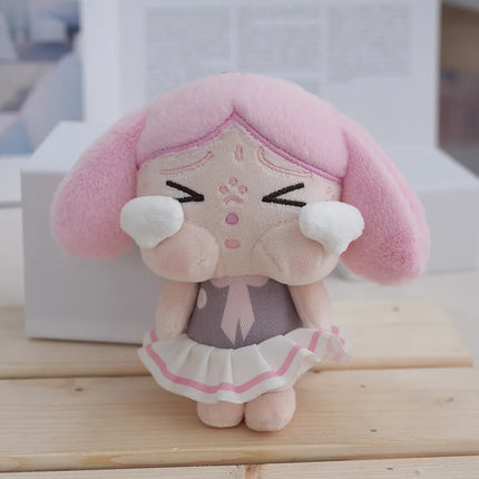 LABUBU New Monster Plush Key Chain Bag Decoration Accessories Plush Doll Bag Pendant Decoration Keychain Women Girls Gifts