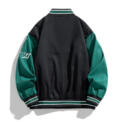 Plus Size Baseball Jacket Men Fashion Casual Patchwork Jacket Coat Male Varsity Jacket Coat Big Size 7XL 8XL 9XL10XL