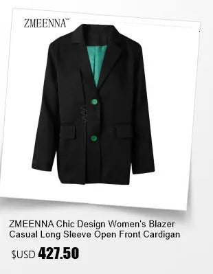 ZMEENNA 2025 Blue Denim Jacket For Women Long Sleeve Button Up Casual Top With Pockets Stylish Fashionable Trendy ZM699
