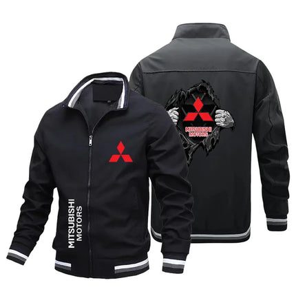 Men's car logo windproof leisure cycling jacket racing suit outdoor travel brand new autumn and winter