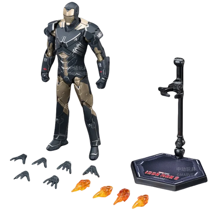 ZD Toys Iron Man MK35 Red Snapper Action Figure Iron Man Mk41 Mk47 Tank MK24 MK22 1/10 Scale Iron Man Collections Gift