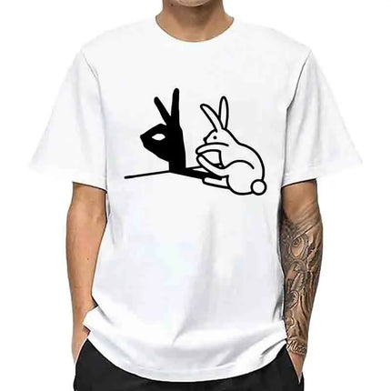 Men Fashion Casual Top Quality 100% Cotton Cool Funny Design Print Tshirt Loose Summer Men T Shirt O-neck Male Tees T-shirt Tops