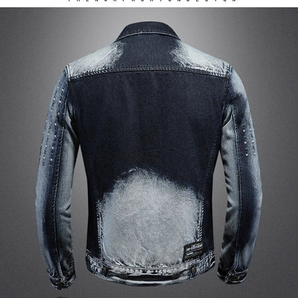 The Main Promotion of New Top Coat Spring and Autumn New Trend with All The Fashionable Handsome Denim Jacket Men's Clothing