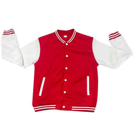 Men's Autumn and Winter Flight Jacket Baseball Jersey Velvet Loose Casual Stand-up Jacket Men Varsity Jacket Coat for Men