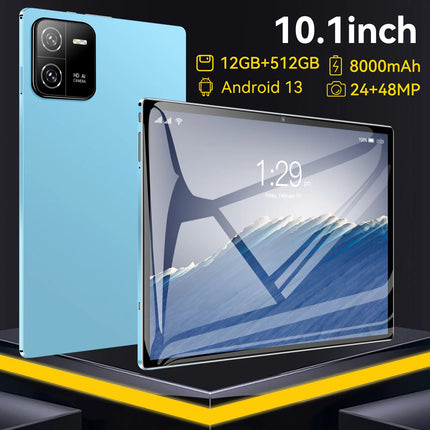 Global Version Pad 6 Pro, 12Gb 512Gb, 24Mp 48Mp Hd Dual Camera, 10.1-Inch 93% Screen-To-Body Ratio Full Hd Large Screen, 5g Full Netcom Dual Sim Dual Standby, 8000Mah Battery Life