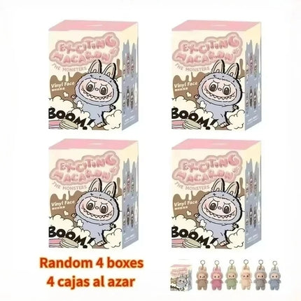 Labubu Exciting Blind Box Action Anime Figures 17cm Cute Mysterious Box Pvc Doll And Hobbies Ornaments Monsters Vinyl Face Doll