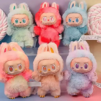 Doll Collection Gifts V1 V2 V3 Monster Series Hanging Shiny Furry Dolls Lovely Girl's Gifts Toys Birthday Gifts Blind Box Gifts