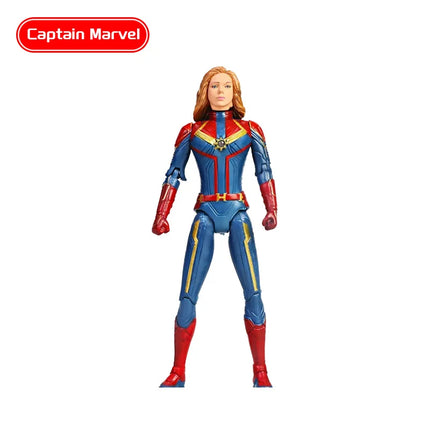 Avengers Hero Hulk Loki Spider Man Captain Marvel Thanos Action Figures Deadpool Iron Man Model Dolls Children Toy Birthday Gift