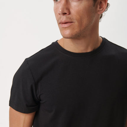 Sort crew neck bambus T-shirt