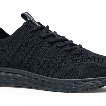 EVERLIGHT CE MENS BLACK WORK SHOES