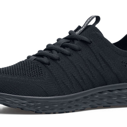EVERLIGHT CE MENS BLACK WORK SHOES