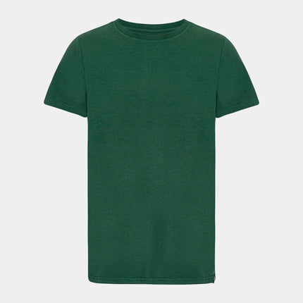 Grøn crew neck bambus T-shirt