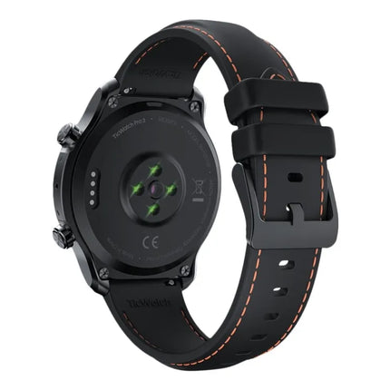 Mobvoi TicWatch Pro 3 - 47 mm - shade black - smart watch with band - silicone - display 1.4" - color/monochrome (double layer) - 8 GB - Wi-Fi, NFC, Bluetooth - 41.9 g