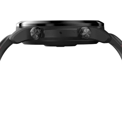 Mobvoi TicWatch Pro 3 - 47 mm - shade black - smart watch with band - silicone - display 1.4" - color/monochrome (double layer) - 8 GB - Wi-Fi, NFC, Bluetooth - 41.9 g