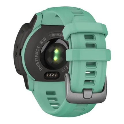 Garmin Instinct 2S Solar - 40 mm - neo-tropical - sports watch with band - silicone - wrist size: 112-180 mm - monochrome - 32 MB - Bluetooth, ANT+ - 43 g