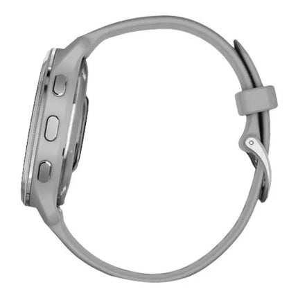 Garmin Venu 2 Plus - 43 mm - powder grey - sports watch with band - silicone - powder grey - wrist size: 125-190 mm - display 1.3" - Bluetooth, Wi-Fi, ANT+ - 51 g