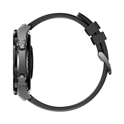 Huawei Watch Ultimate - Smart watch with strap - Hydrogenated Nitrile Butadiene Rubber (HNBR) - wrist size: 140-210 mm - display 1.5" - NFC, Bluetooth - 76 g - expedition black