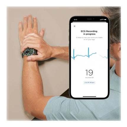 Withings ScanWatch Horizon - Special Edition - 43mm - Green - Hybrid Smartwatch with Oyster Metal Link Bracelet - Stainless Steel - Monochrome - Bluetooth - 76g