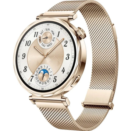 Huawei Watch GT 5 - 41 mm - stainless steel - smart watch with Milanese strap - wrist size: 130-190 mm - display 1.32" - NFC, Bluetooth - 72 g