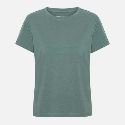 Balsam grøn kortærmet bambus t-shirt