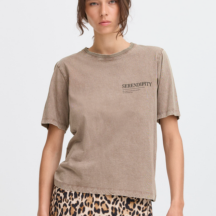 BYSolko SS T-shirt - Valnød