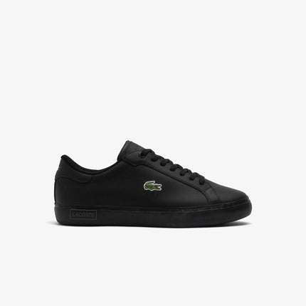 Men's Powercourt Leather Sneakers Men - Black - Lacoste - Sneakers