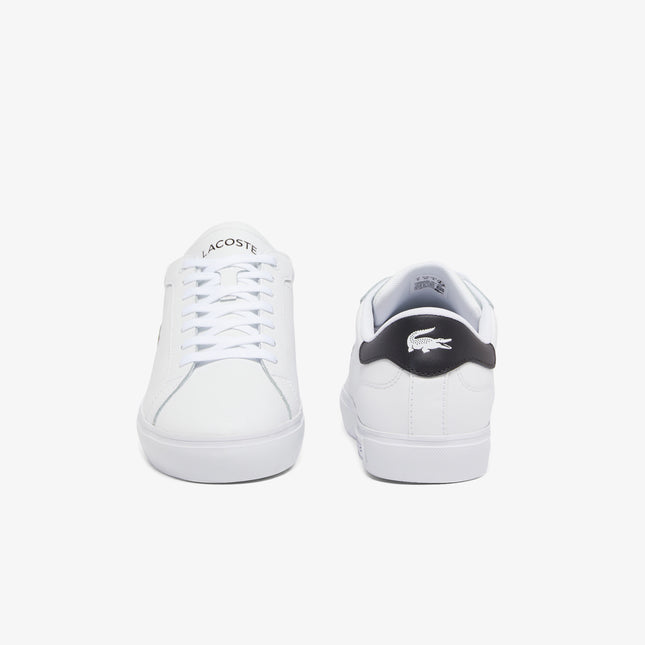 Men's Powercourt Leather Sneakers Men - White - Lacoste