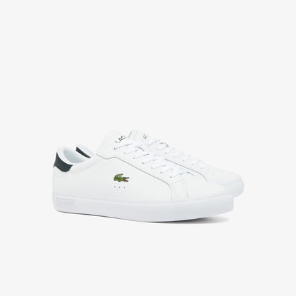 Men's Powercourt Leather Sneakers Men - White - Lacoste - Sneakers