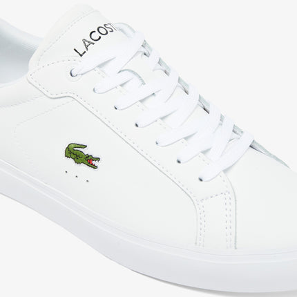 Men's Powercourt Leather Sneakers Men - White - Lacoste - Sneakers